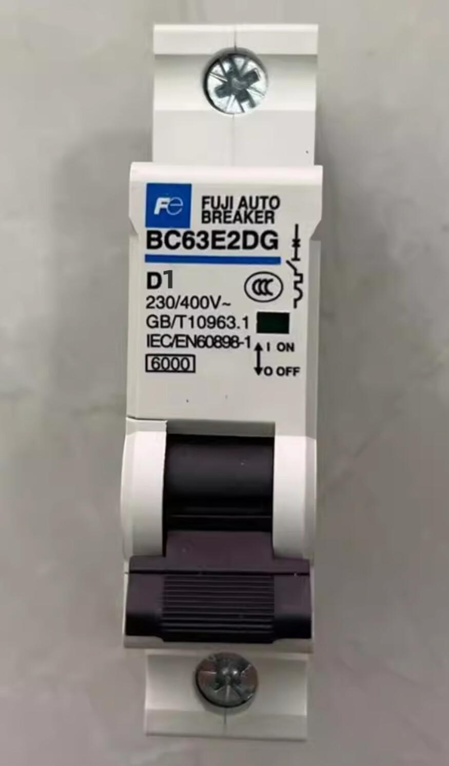 Fuji Electric Miniature Circuit Breaker MCB BC63E2DG-1P D1 1A