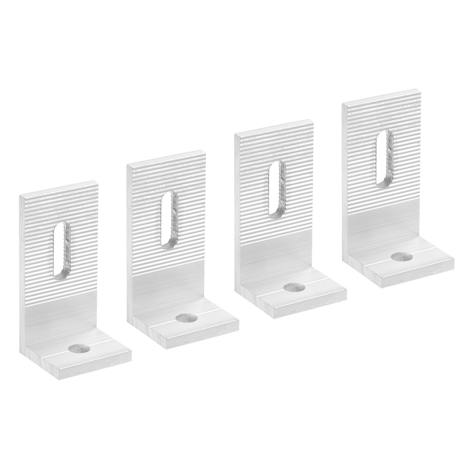 4Pcs Solar Panel Mounting Brackets Aluminum Alloy 8mm Diameter