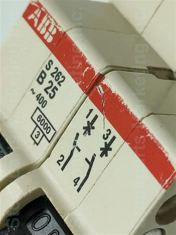 ABB S262 B25 Circuit Breaker 30 Days Warranty Expedited Shipping