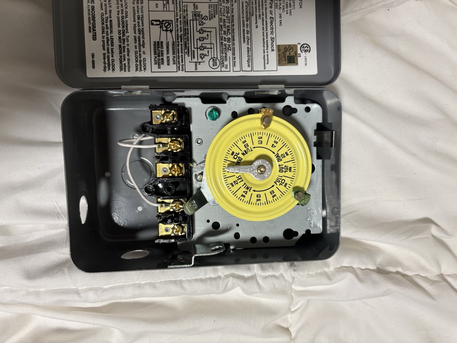 intermatic timer switch t104