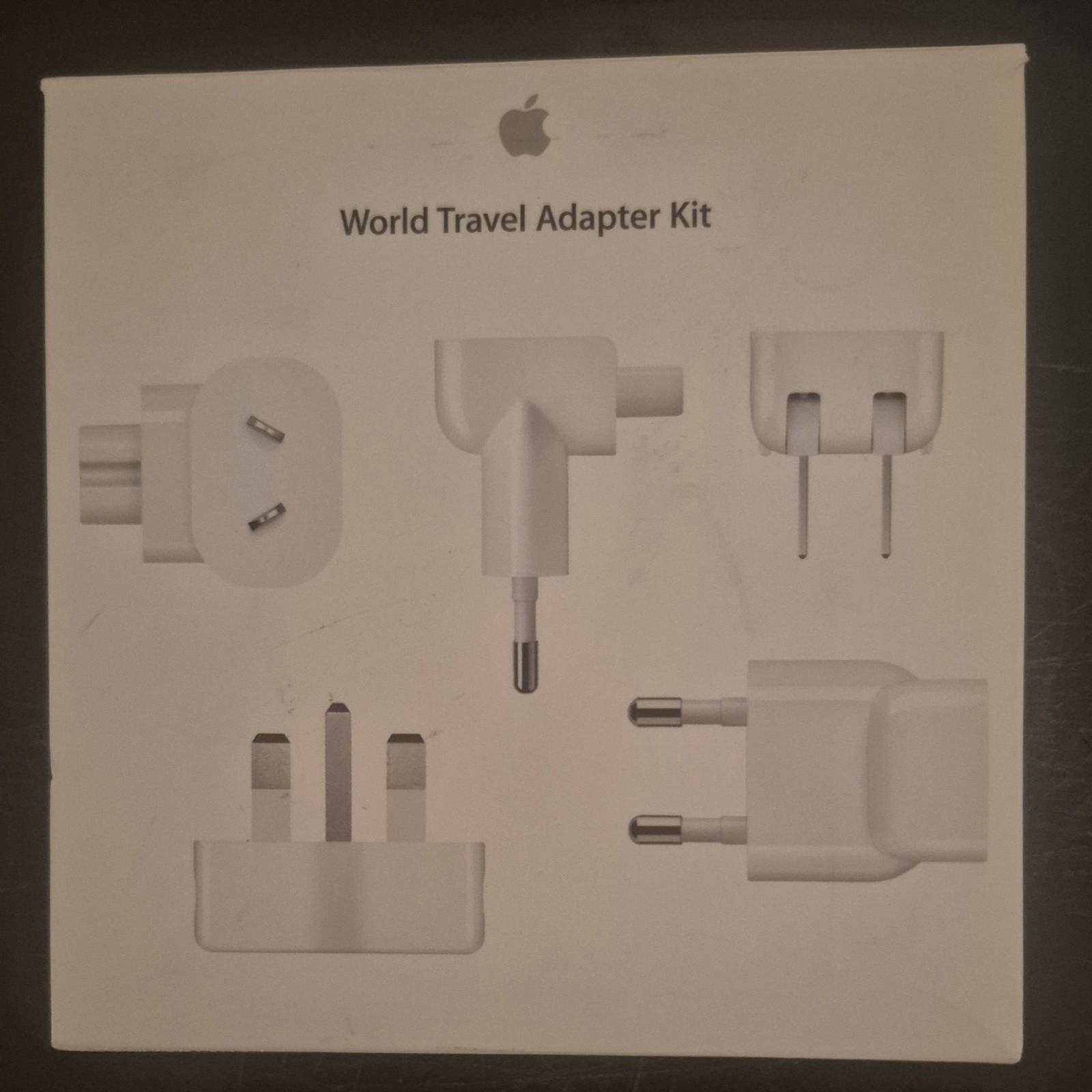 Apple World Travel Adapter Kit MD837AM/A White Brand New Open Box