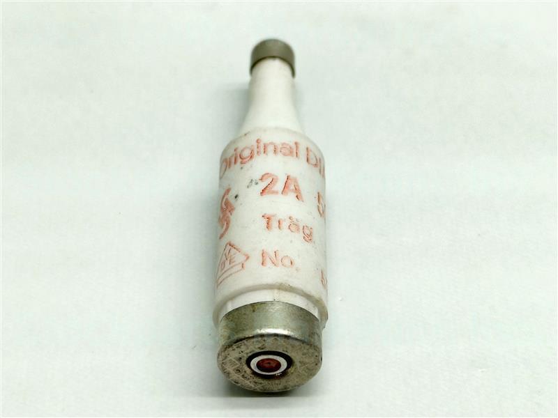 Lot 4 Pcs. Original Diazed 2A 500V Fuse 30 Days Warranty Expedited Shipping