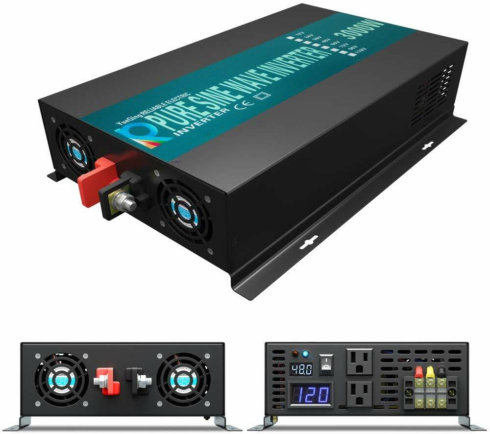 48v to 110V 120V Pure Sine Wave Power Inverter 300w 800w 1500w 2500w 3000w Home