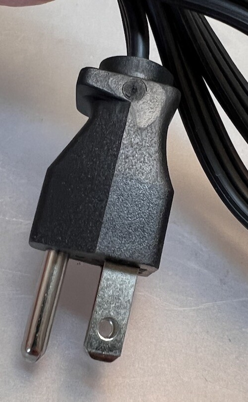 3 Pin Notched 36″ HPN 16AWG Uniden Power Cord Fits Percolator, Kettle