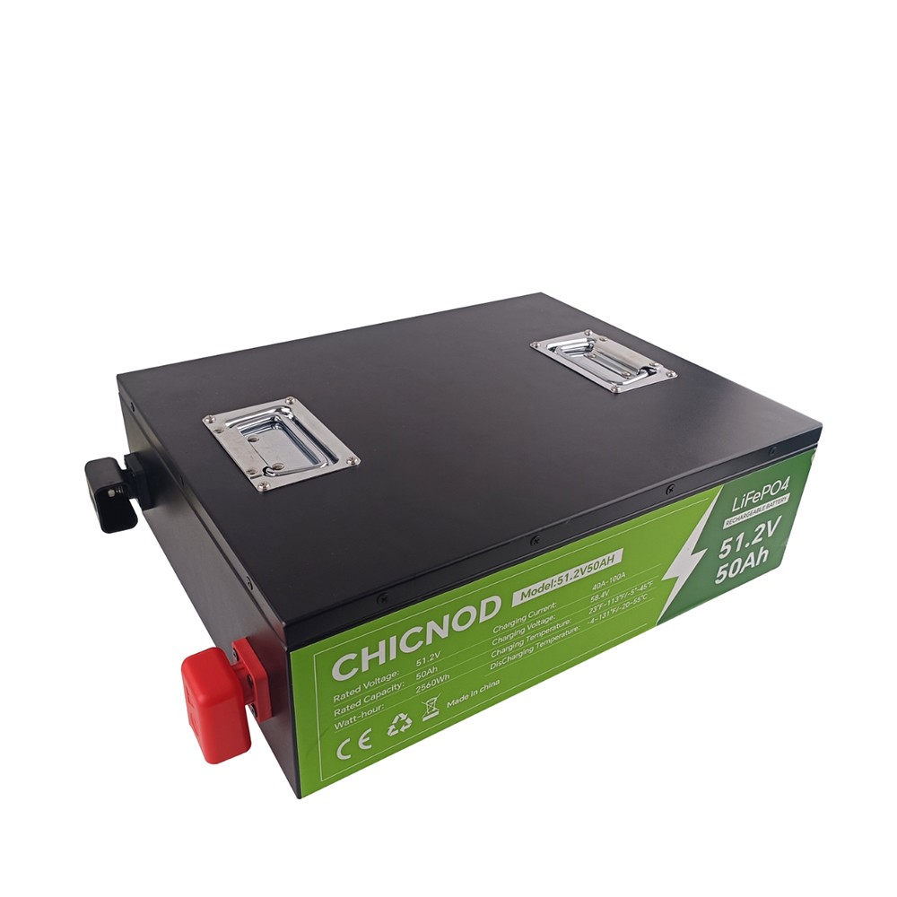 48V 50Ah/100Ah LiFePO4 Lithium Battery Built-in BMS Deep Cycle For RV Golf Cart