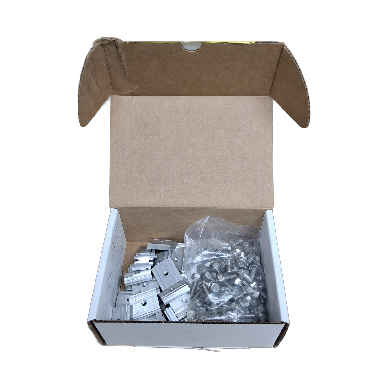 ProSolar RoofTrac Box of 50 Channel Nut 5/16 Flange Bolt Enphase SolarEdge UL270