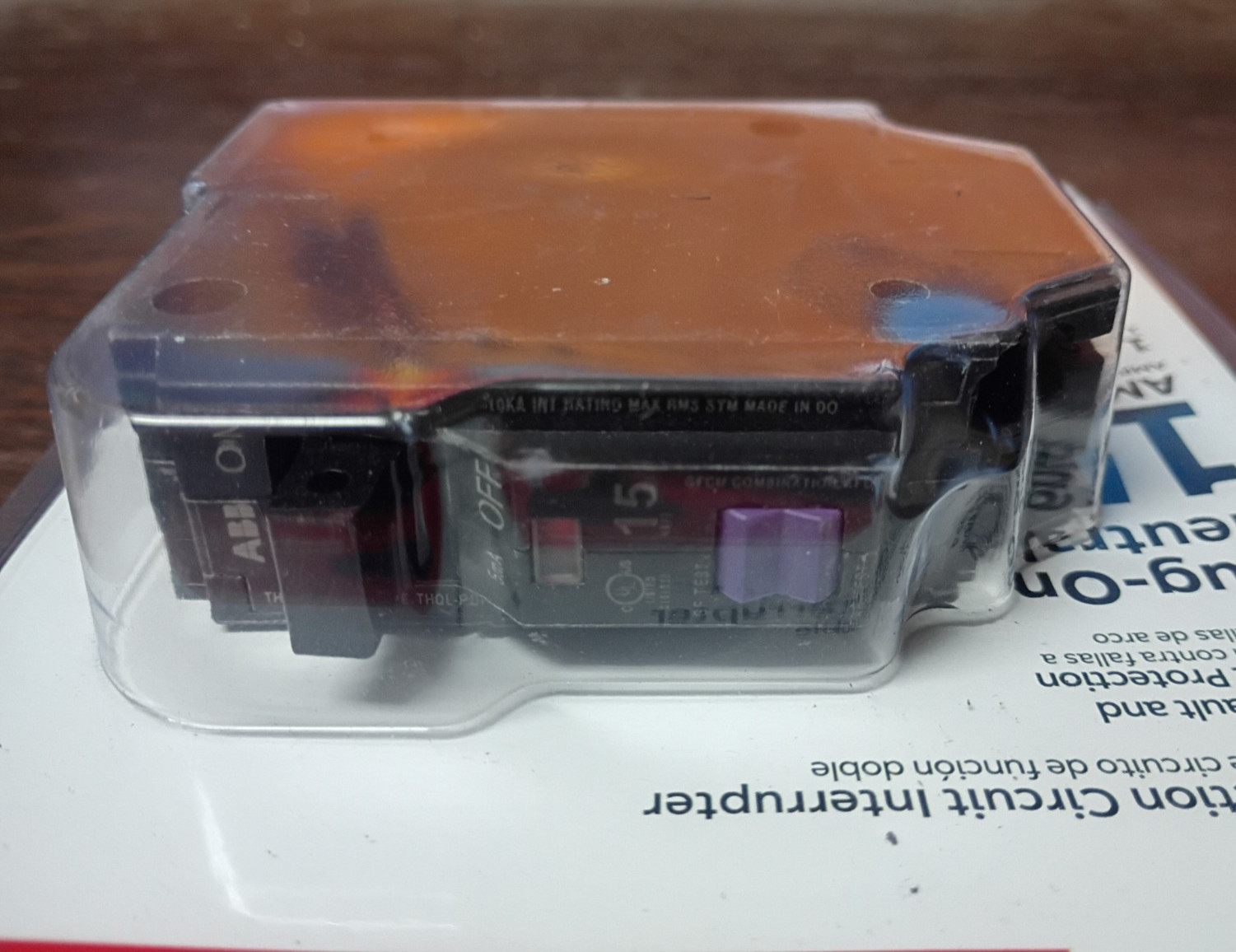 ABB THQL1115PDFA CIRCUIT BREAKER GFCI AFCI 15 AMP 1-POLE NEW IN PACKAGING