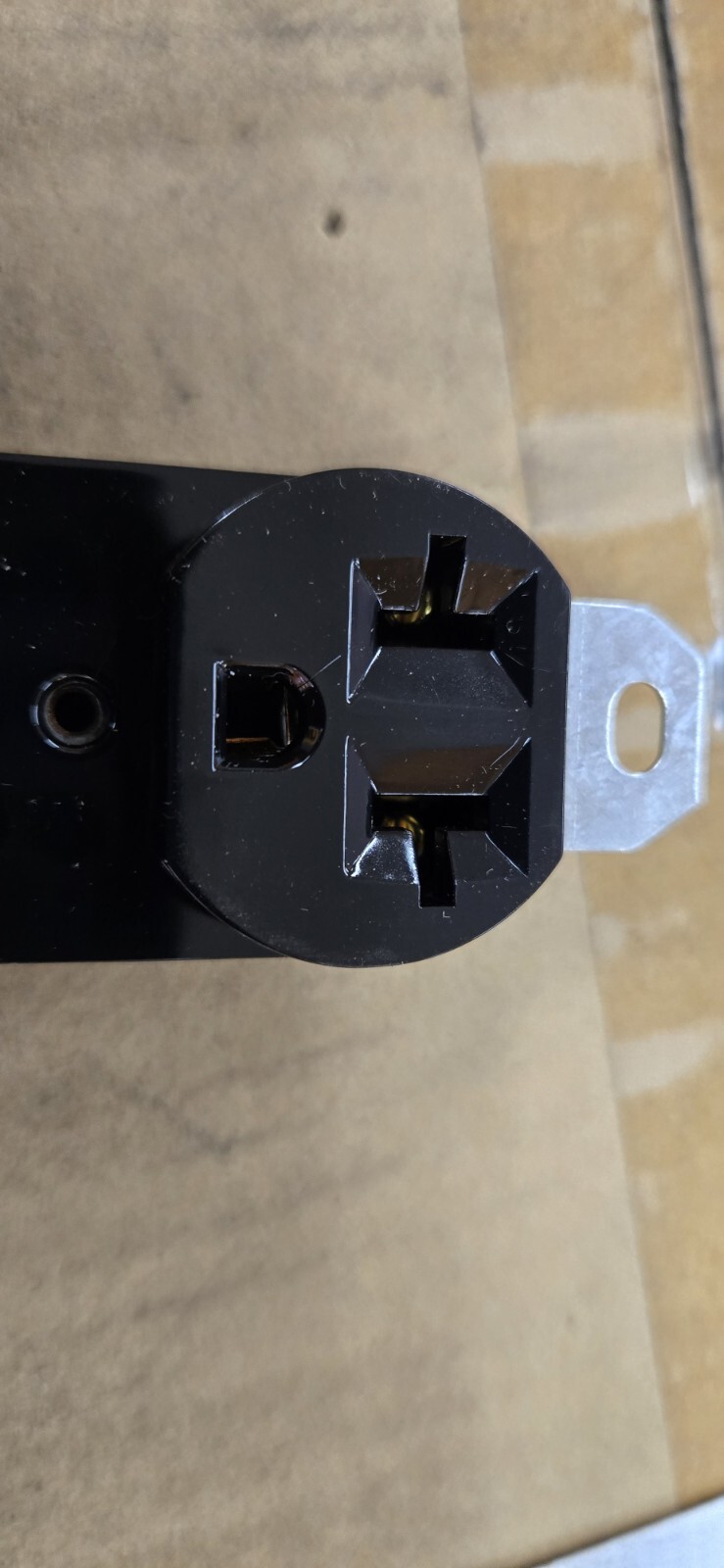 Pack Of (10) 20 Amp 120/240 Volt Black Electrical Duplex Outlet-Recepticle-Plug