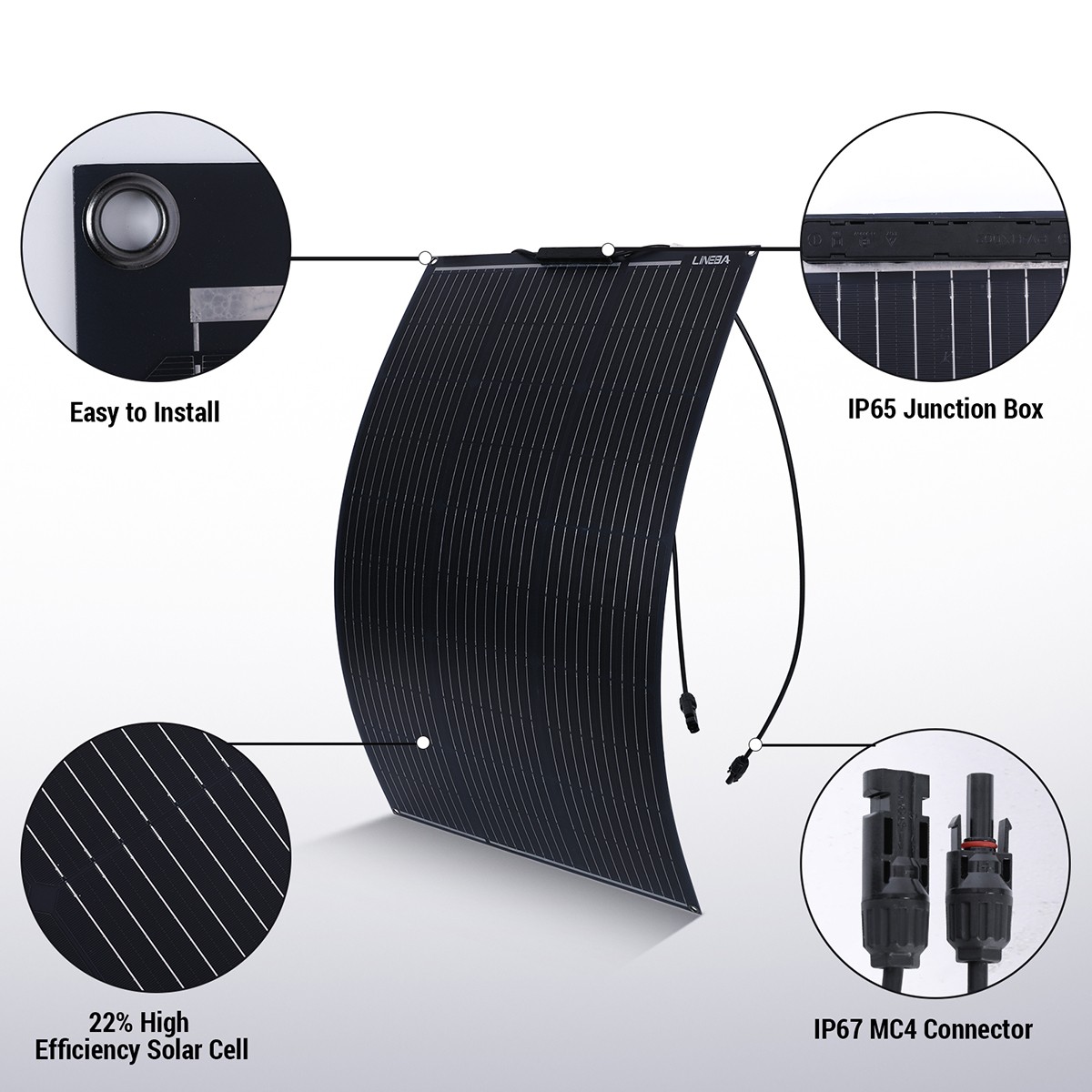 Solar Panel Kit with 5000W Inverter for Home Off Grid Home Car RV Camping System