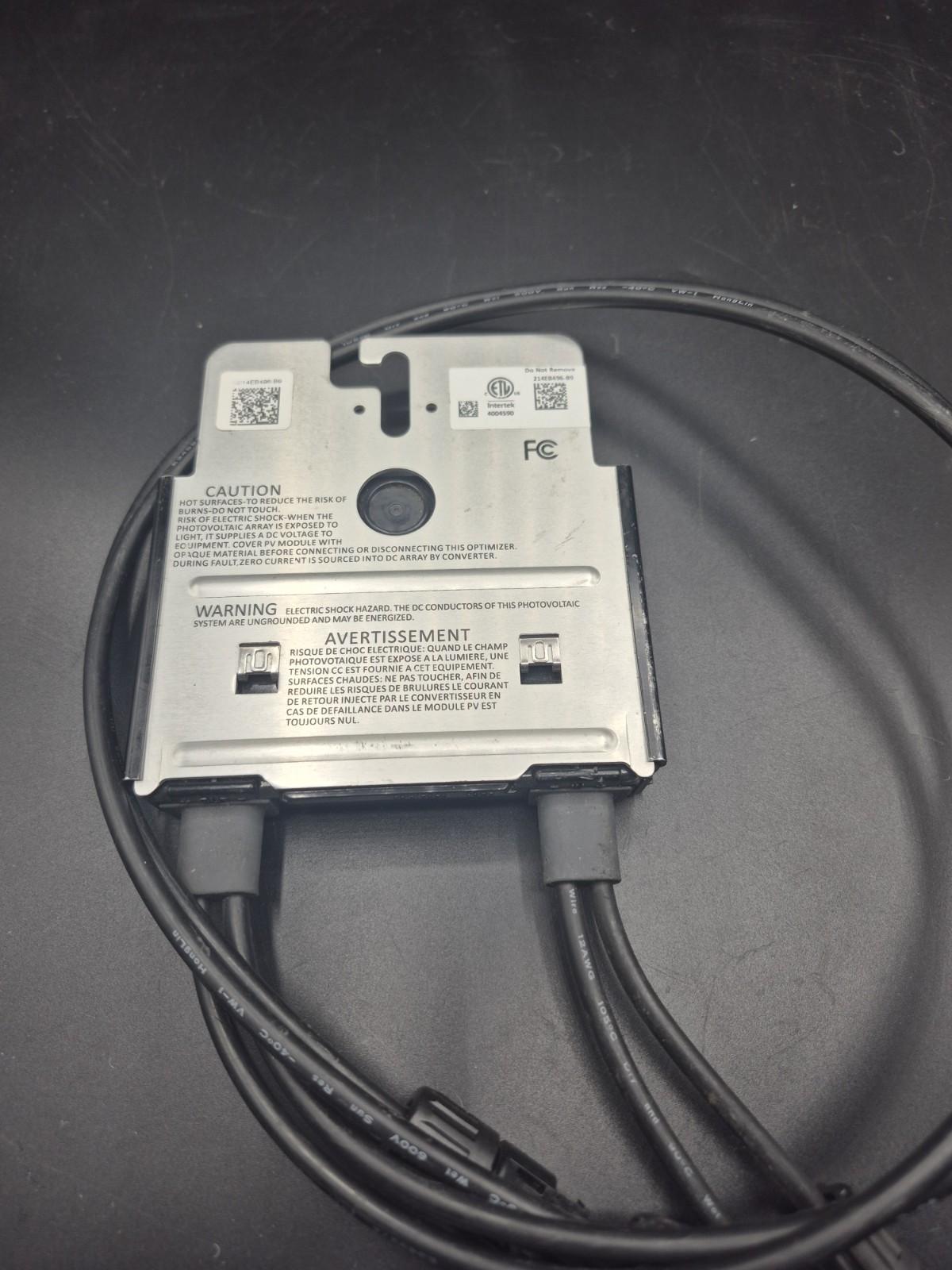 NEW Solaredge P340-5NM4MRS 320W Power Optimizer New Some Scratch on The Top
