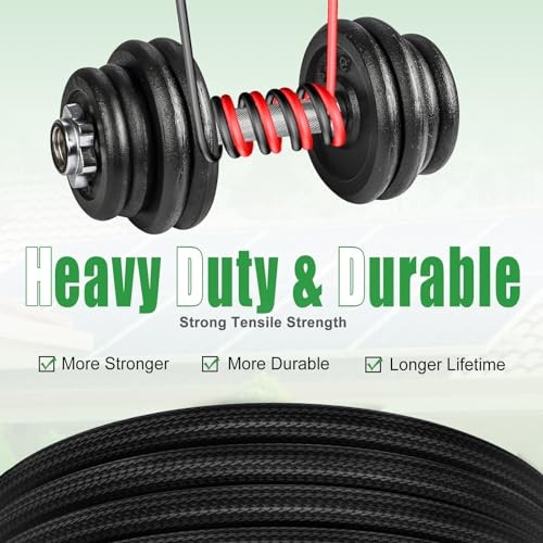 Twin Wire 50 Feet Solar Extension Cable 10AWG 50Ft Flame Retardant Protective