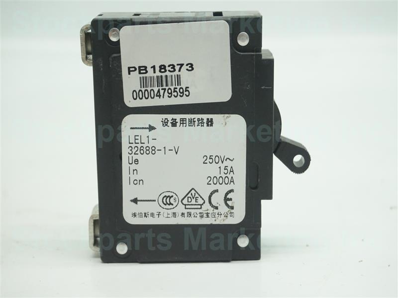 LEL1-32688-1-V LEL1326881V 125V 250V~ 15A Circuit Breaker 30 Days Warranty