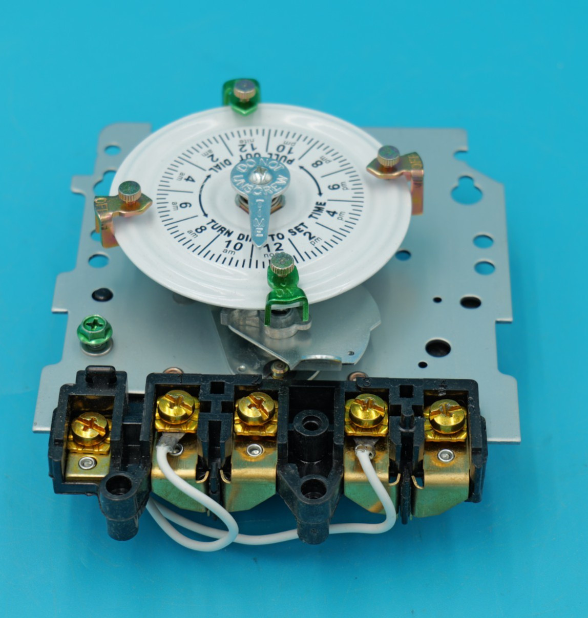 T104M Electromechanical Timer Switch Versatile Scheduling Manual Override