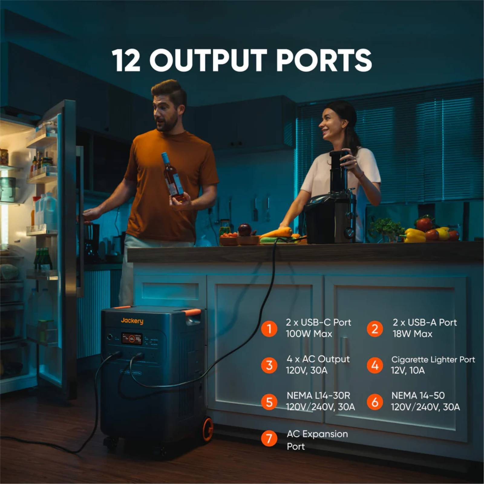 Jackery 5000 Plus Whole-Home Kit-Ships to PR HI AK Guam Saipan-Trusted US Seller