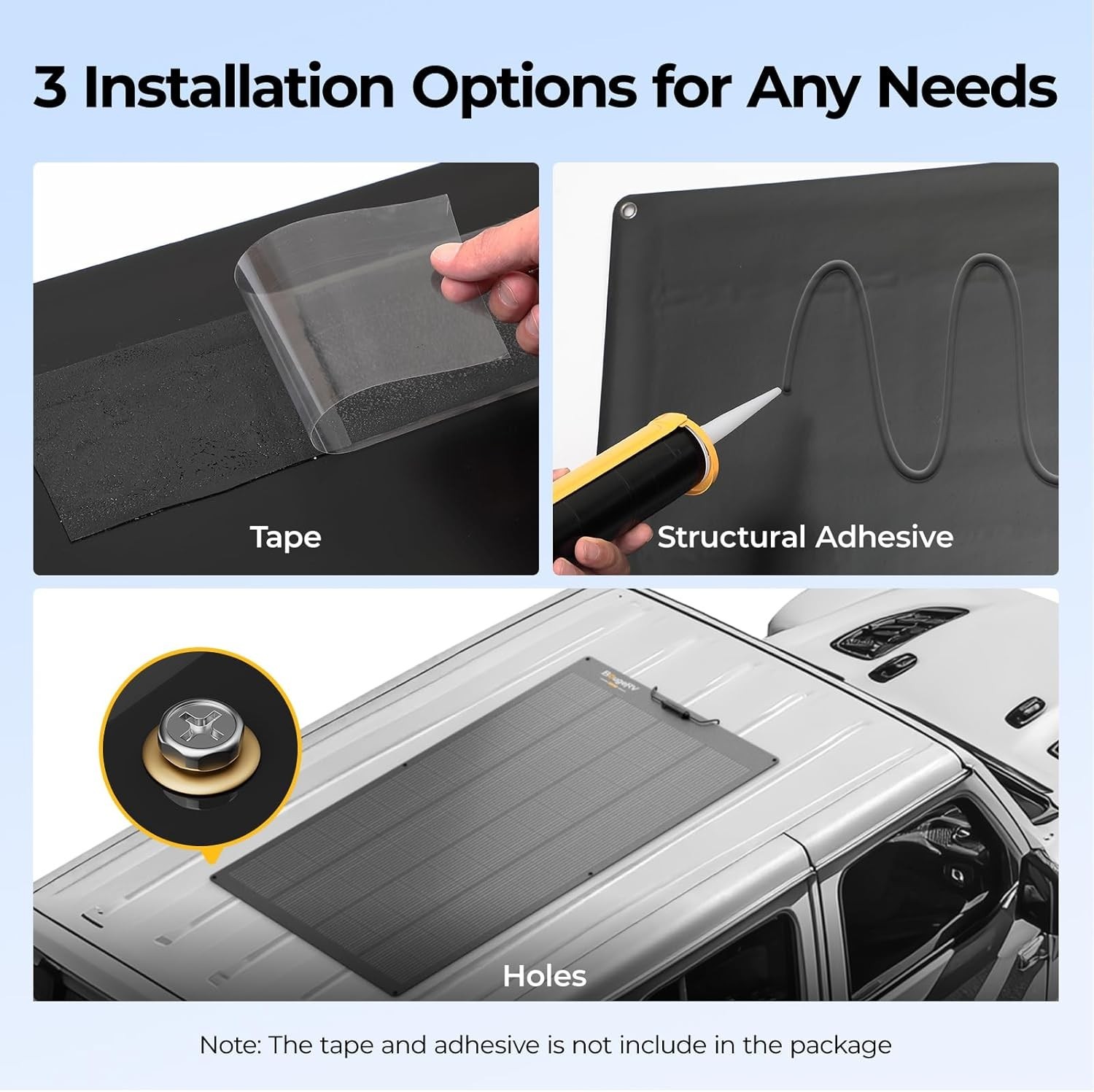Lightweight 200W Flex Solar Panel – Perfect for Curved Surfaces & Easy Mounting