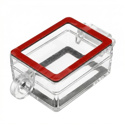 4 Pcs Push Button On-Off Cover, Clear Hinged Guard for Boat Toggle, Anti