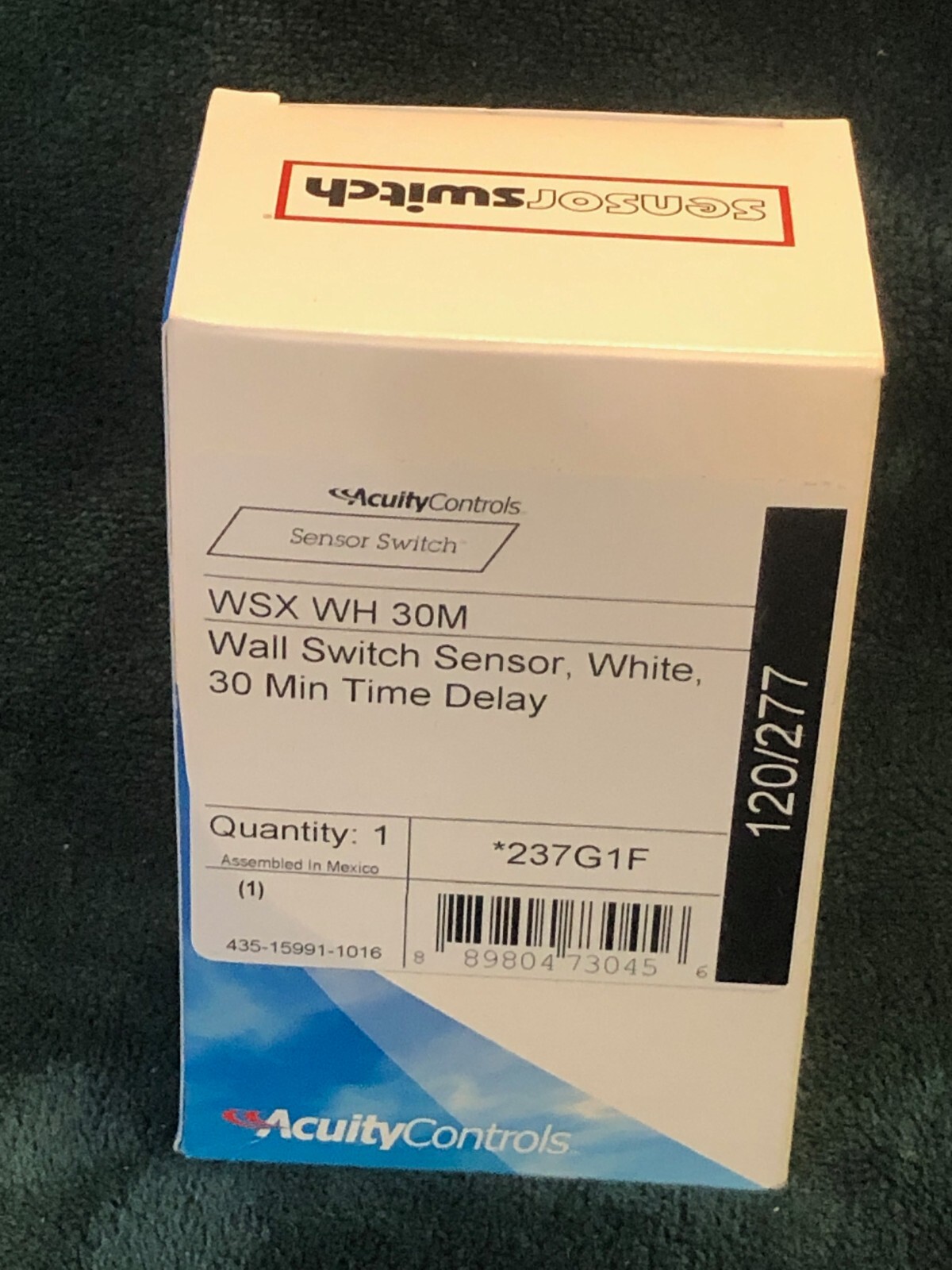 NEW Acuity Controls Sensor Switch WSX WH Wall Switch Sensor 120/277