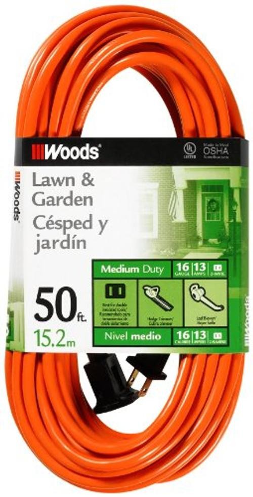 0723 16/2 SJTW General Purpose Extension Cord, Medium Duty, Ideal for 50 ft