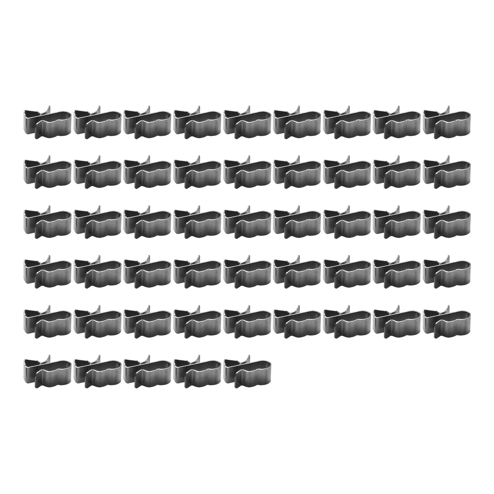 50 Pcs Solar PV Cable Clip 304 Stainless Steel Easy Install for Roof Mounting