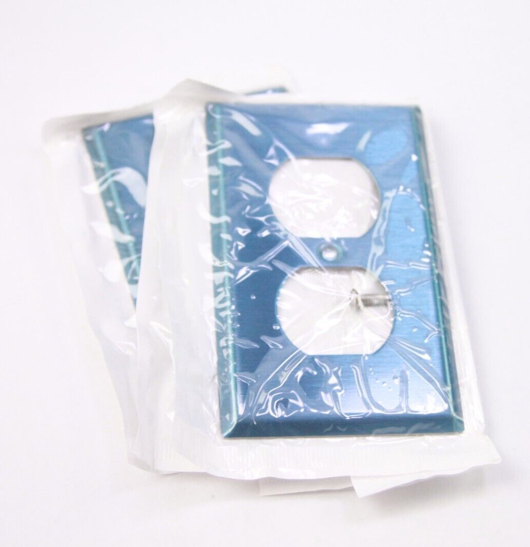 20X Leviton 84003-40 Receptacles Wallplate Standard Size Stainless Steel