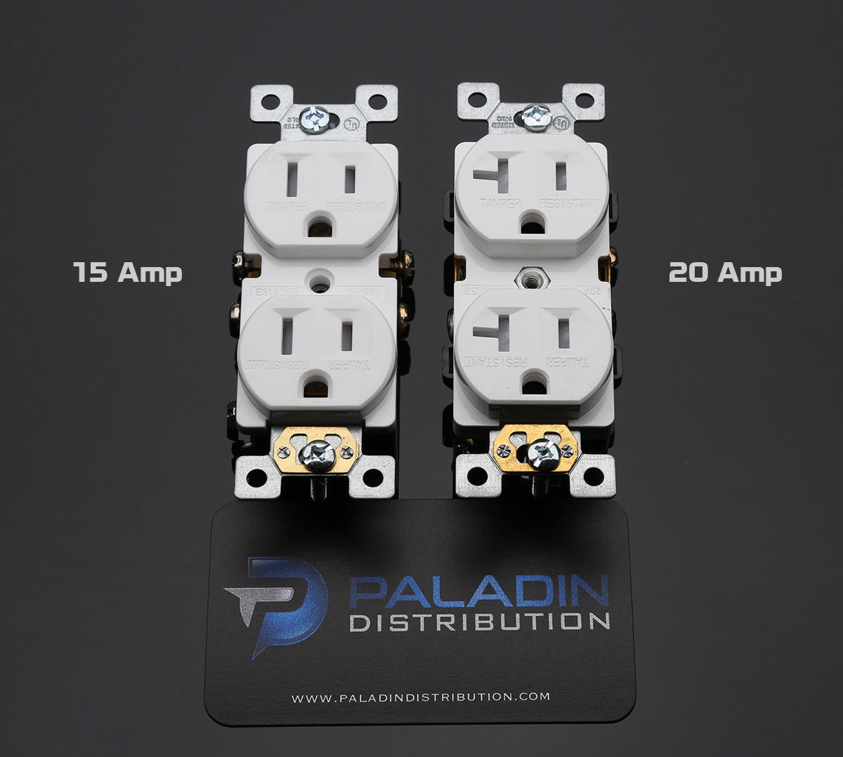 15A / 20A AMP Tamper Resistant Child Safety Outlet Receptacle Plug T/R – White