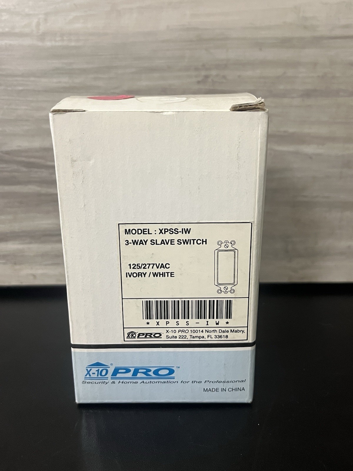 X-10 PRO 3-Way Slave Switch Incandescent Model: XPSS-IW Ivory / White