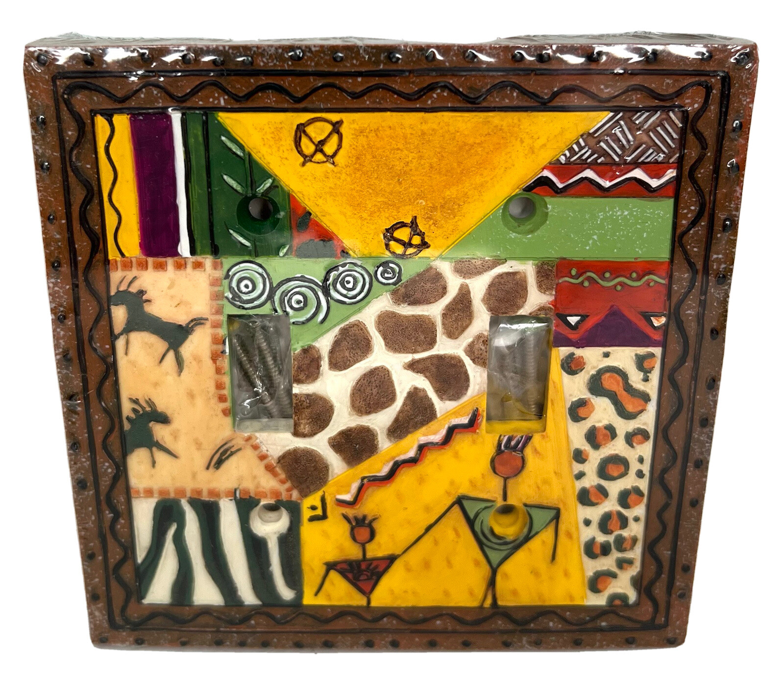 Borders Unlimited Wall Paper And More Kenya Switch Plate Light Switch Cover New