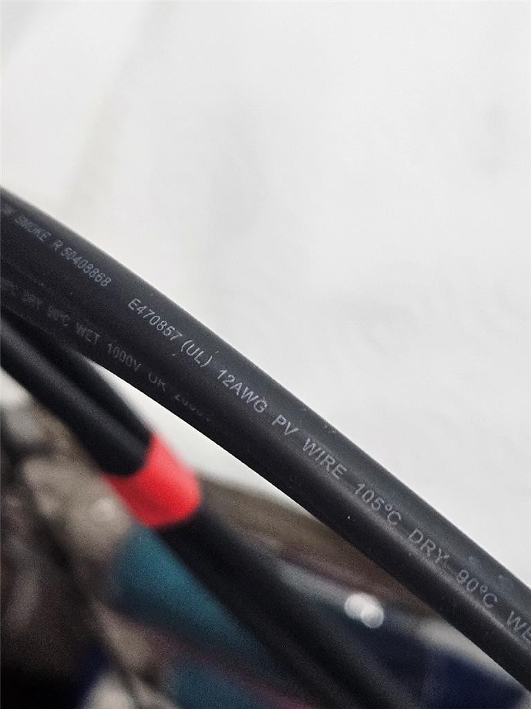 Staubli, 11 Foot Photovoltaic Cable Flex-Sol-Evo-DX 12AWG w/ MC4-Evo 2 Connector