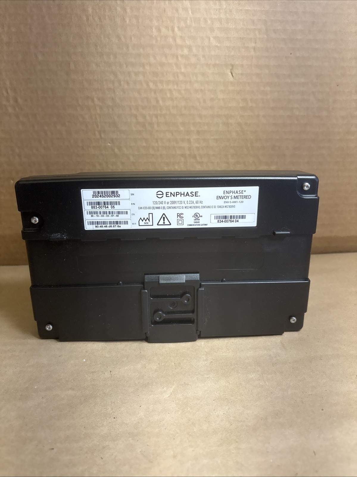 NEW IN BOX: ENPHASE ENVOY SOLAR COMMUNICATIONS GATEWAY P#ENV-S-AM1-120