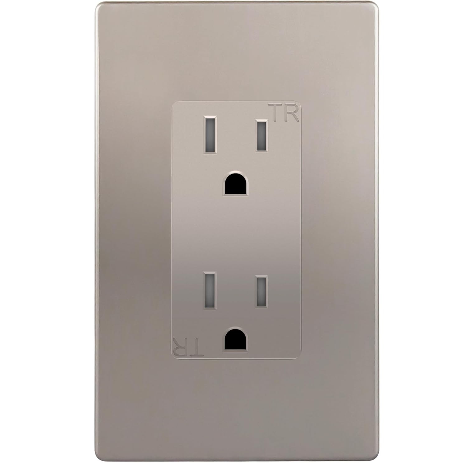ENERLITES Elite Series Decorator Receptacle Outlet, Child Safe, Tamper-Resistant