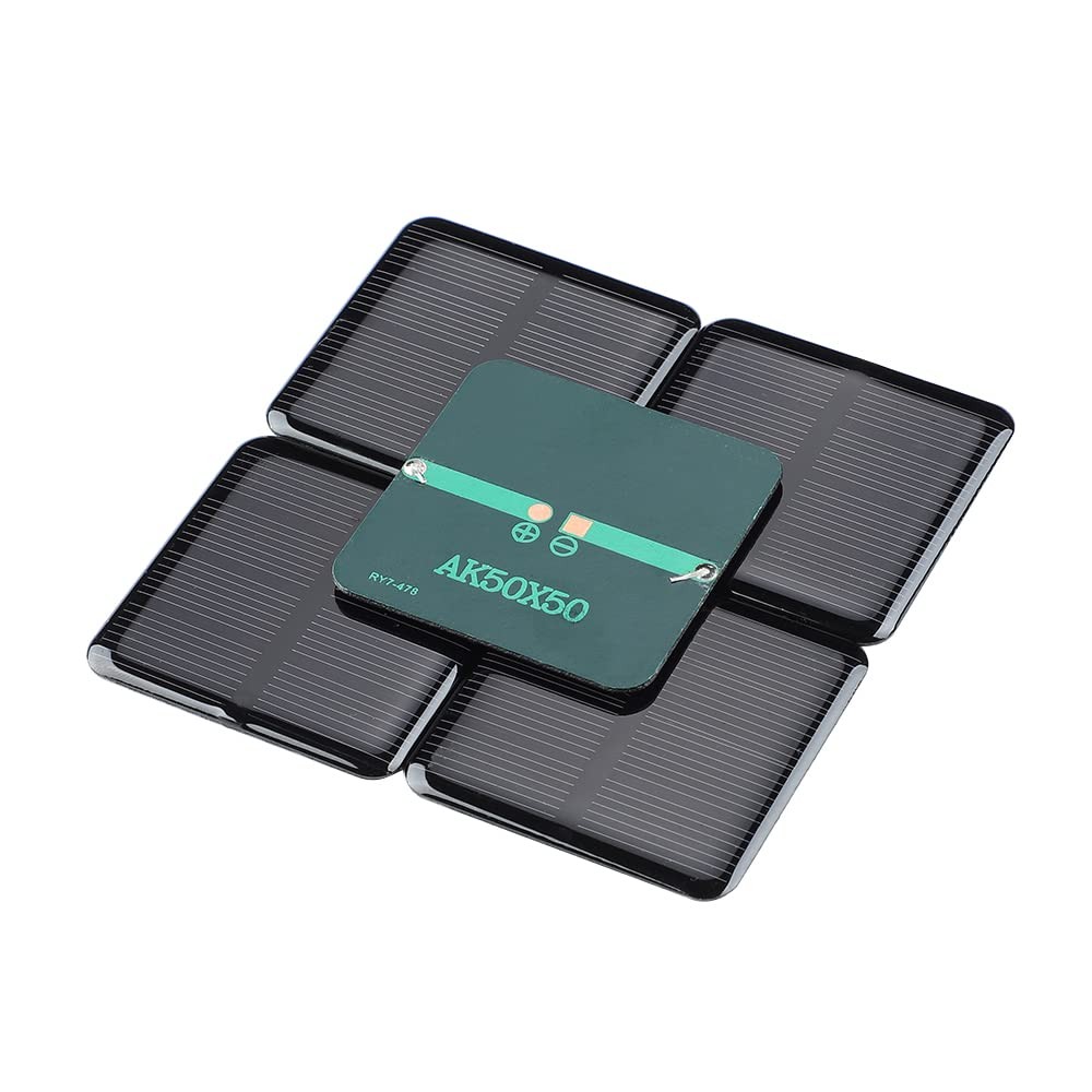 10pcs Mini Monocrystalline Solar Cells Solar System Kit 50mm X 50mm/1.96″ X 1…