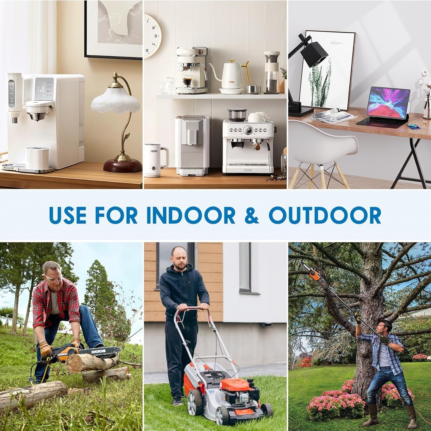 3-Prong Outdoor Extension Cord with Switch On/Off Waterproof Switch 15A 1875W