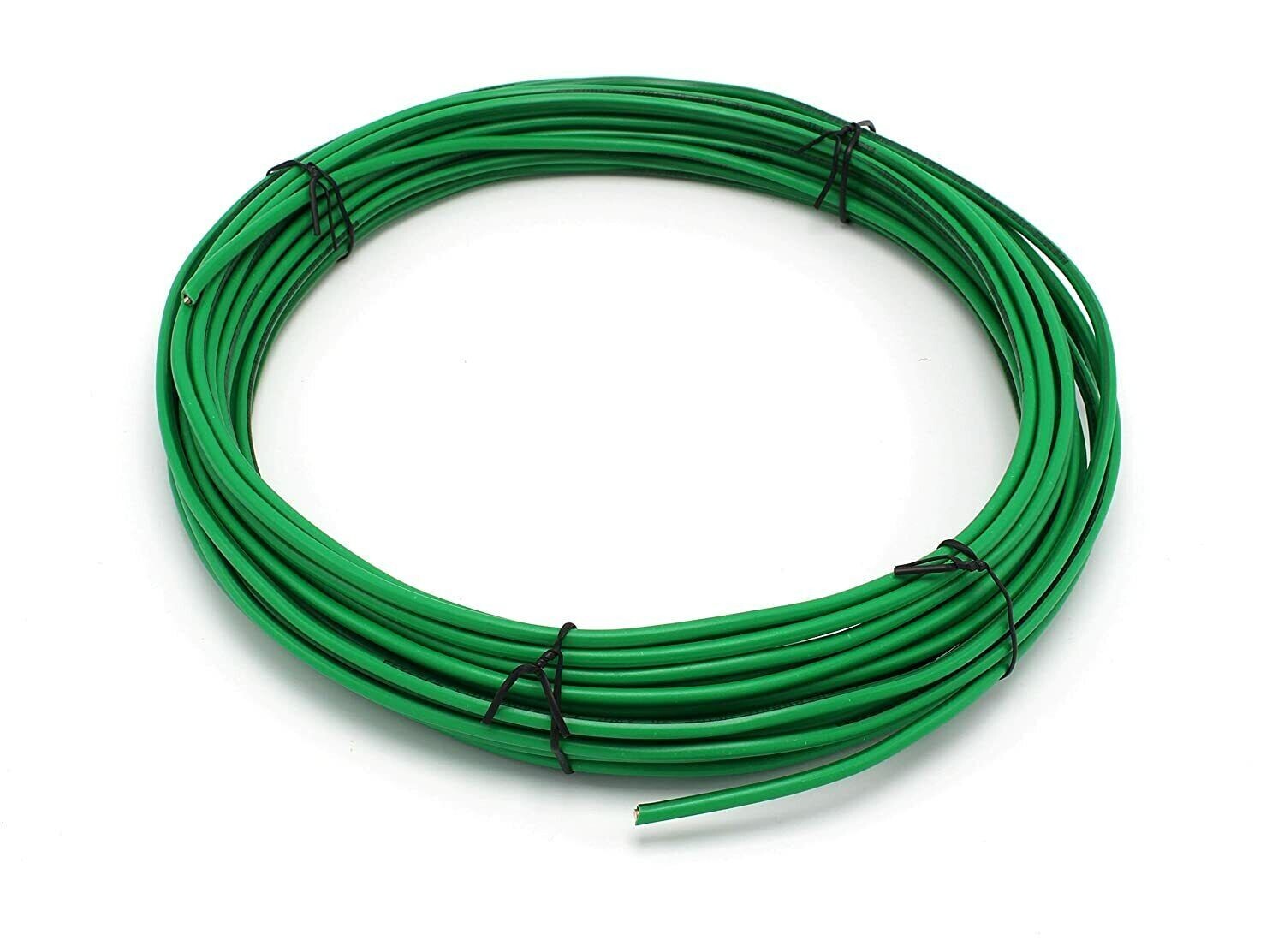 THHN / Building Wire – Green Jacket – 10 Gauge Solid Copper UL UV – 100 Ft
