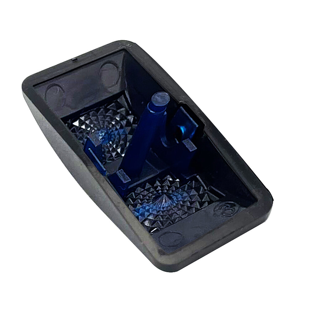 1pc Blue Switch Cover ONLY For Car Boat Truck Rocker Button Switch Replacing Cap