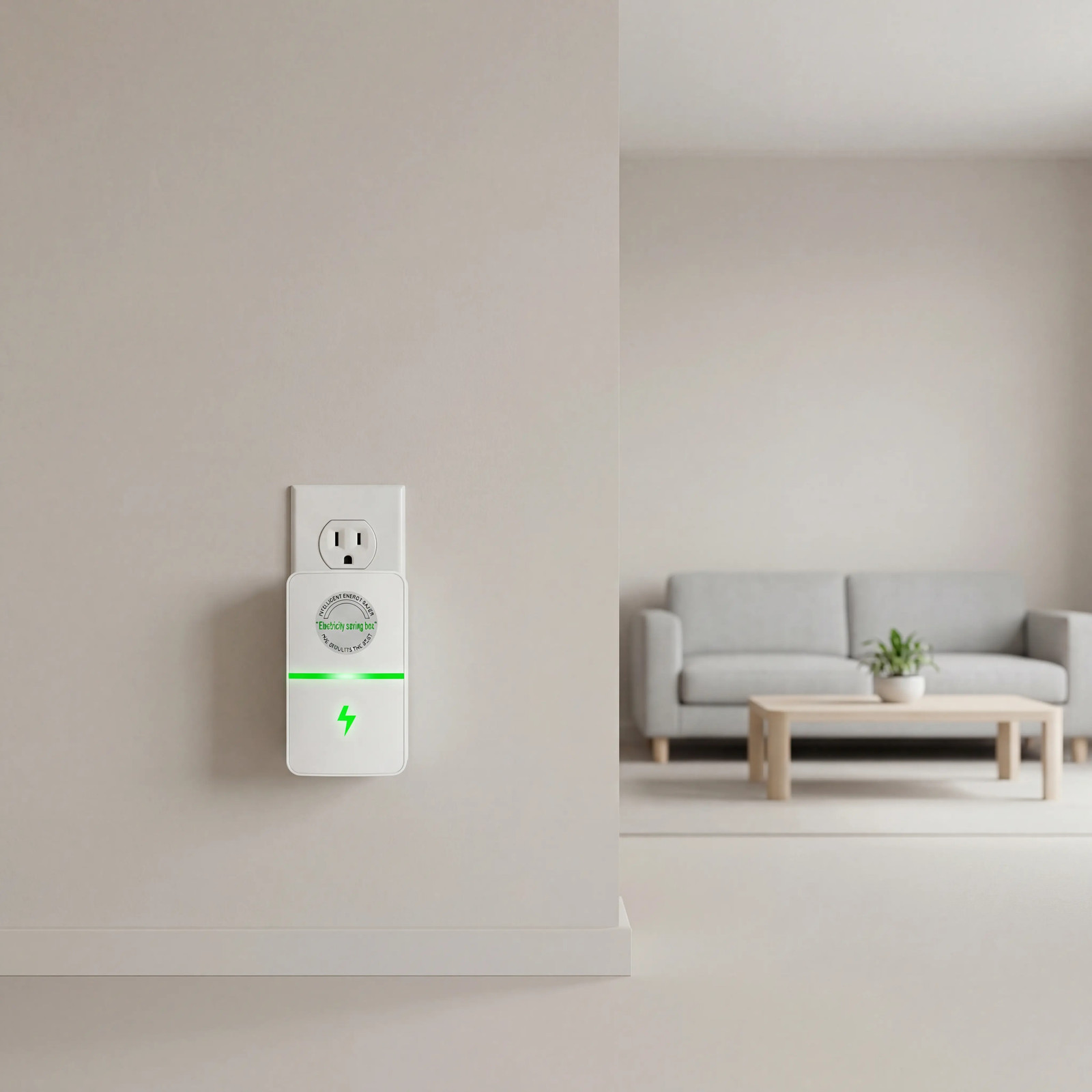 Plug-In Power Box with US Plug 2026 Updated Design, Compatible with 90–250V Inpu