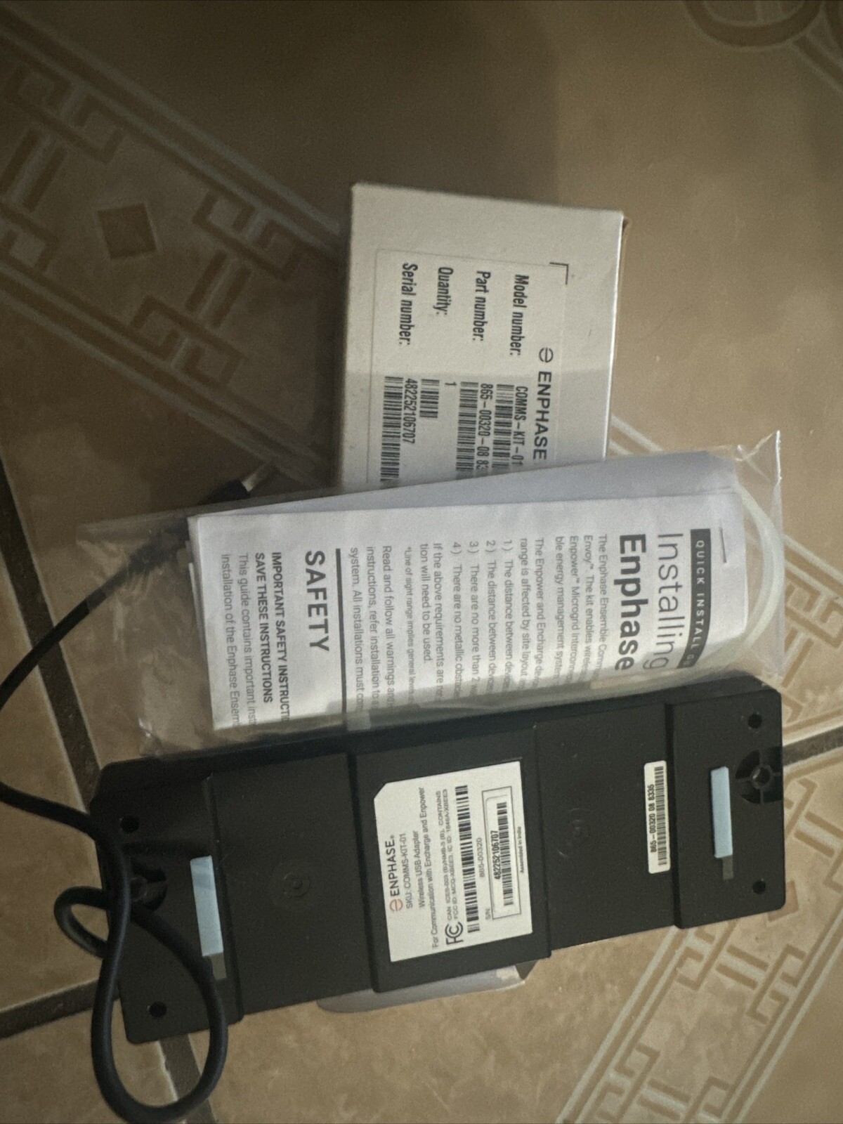 NEW Enphase COMMS-KIT-01 Communication Kit 860-00320 (US SELLER) FREE SHIPPING