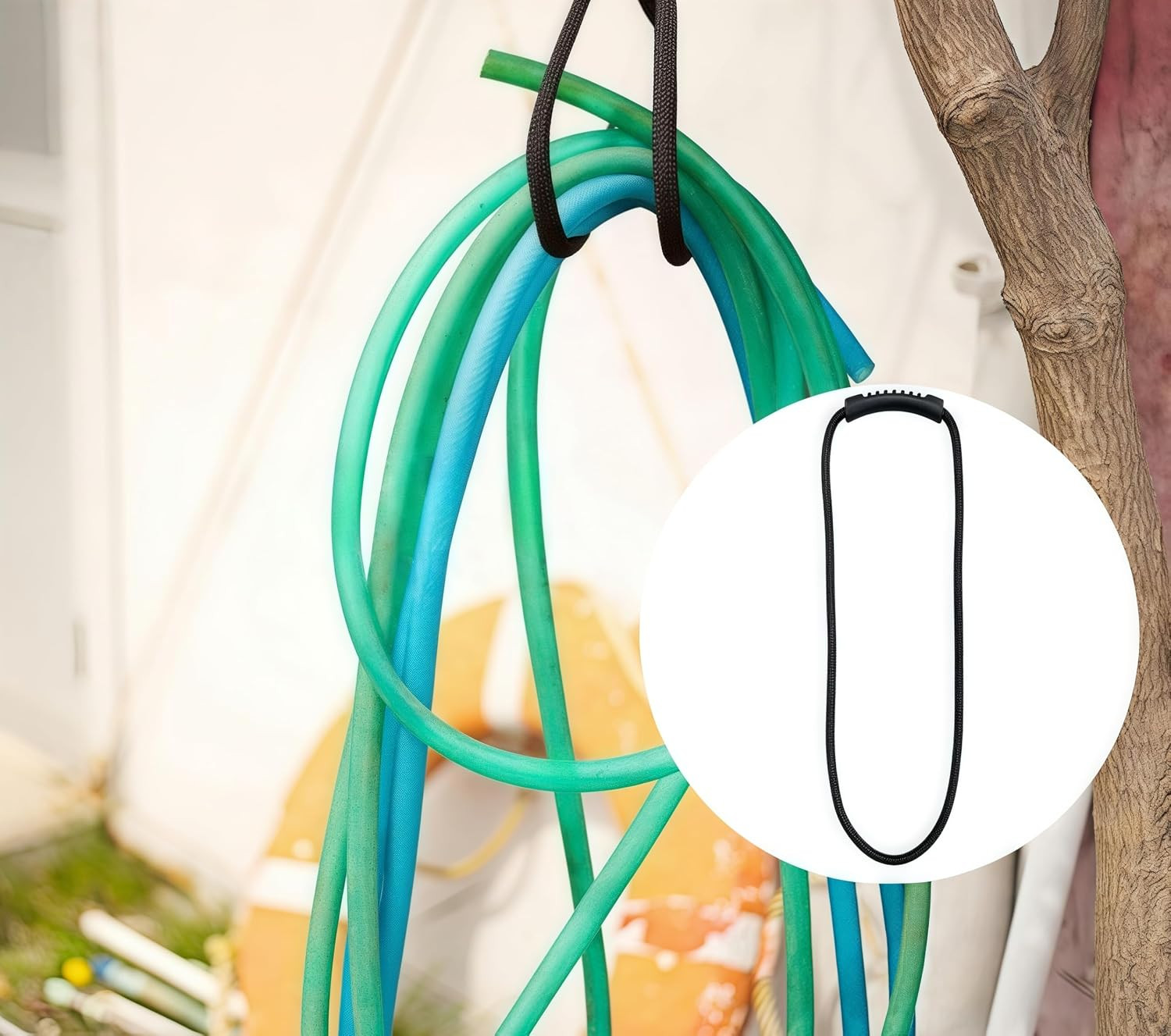 5 Pieces Extension Cord Storage Straps,16-Inch Extension Cord Organizer,Vacuum