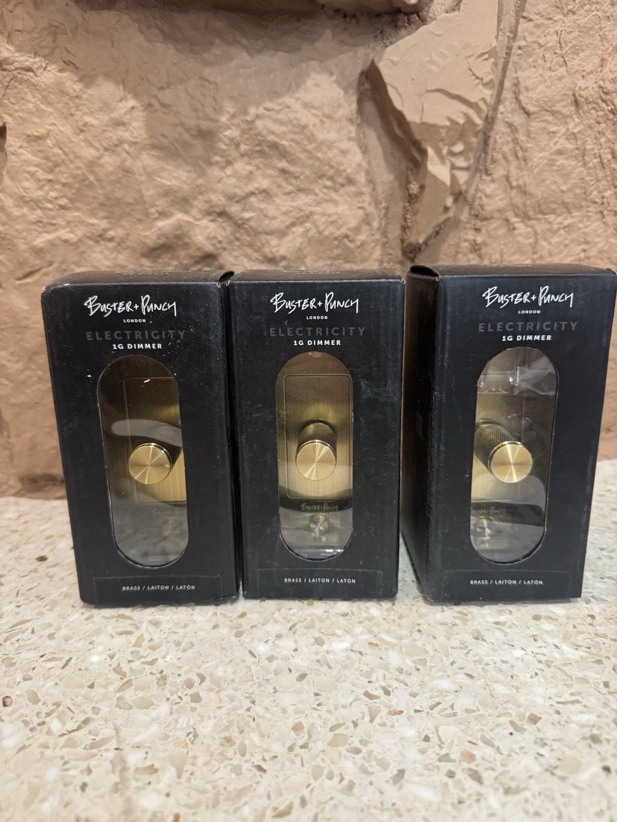 Buster & Punch 1G Dimmer With Logo (Brass)