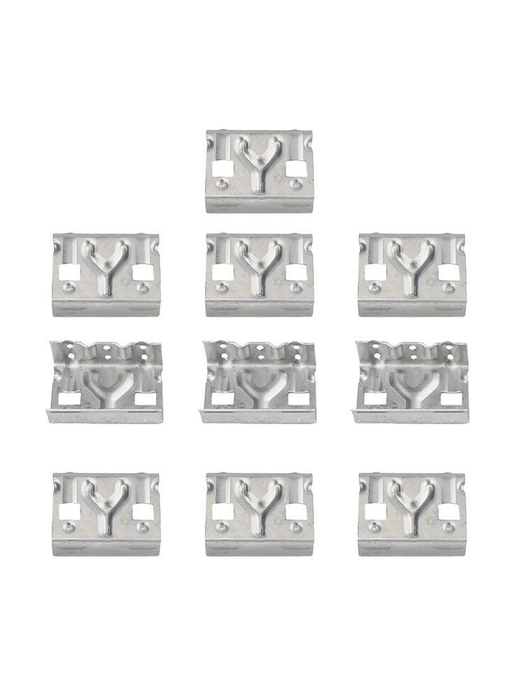 10 Pcs Aluminum Alloy Solar Panel Drain Clips for Efficient Water Drainage