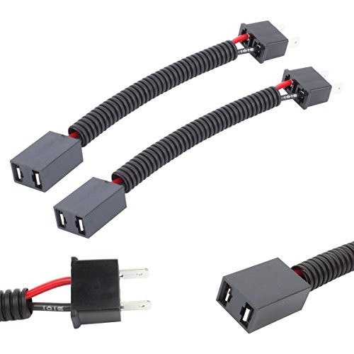 H7 Light Blub Connector Socket Adapter 12cm(5inch) Extension Cable