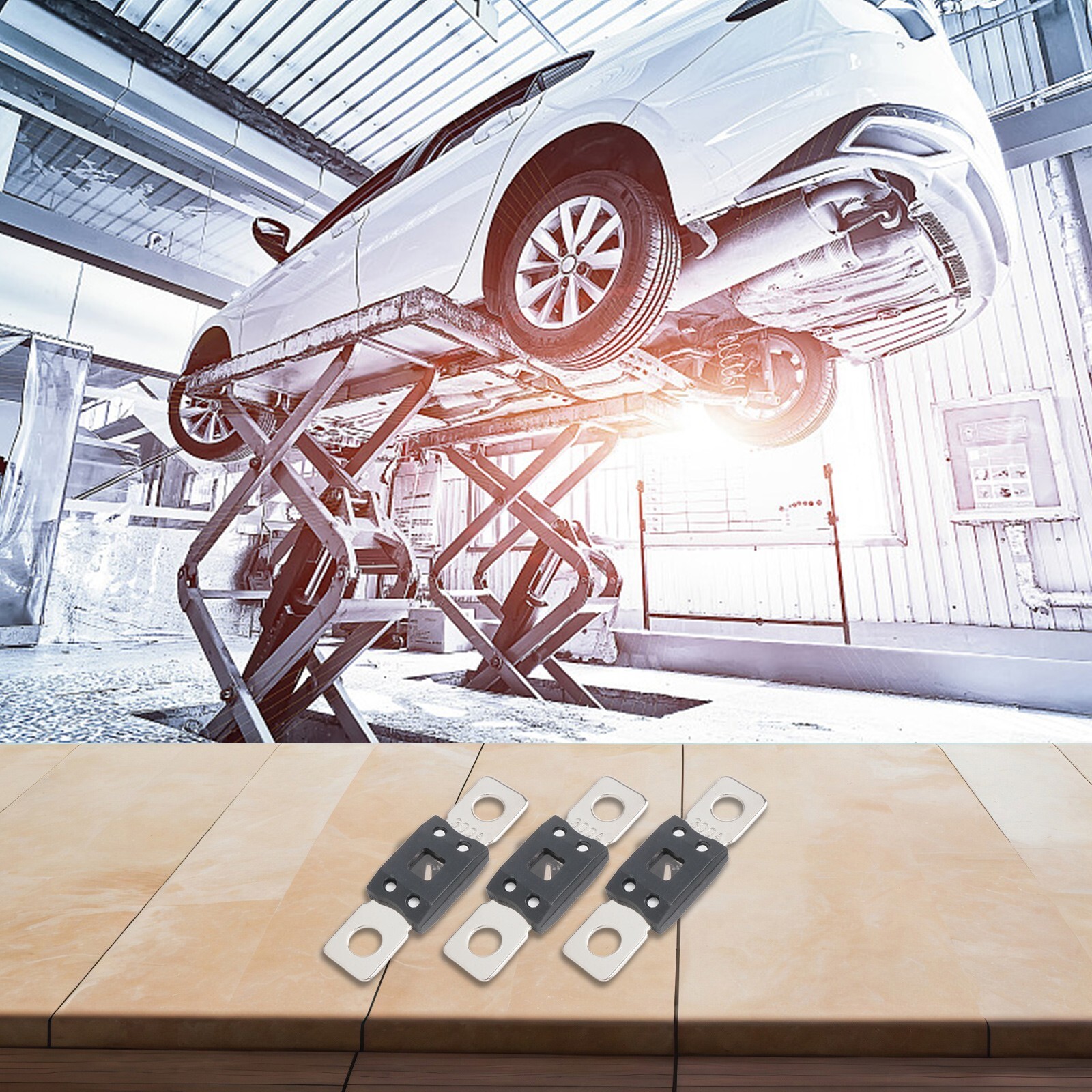 5PCS For MEGA fuse 60A 80A 100A 125A 200A 250A 300A 70V for 48V systems car fuse