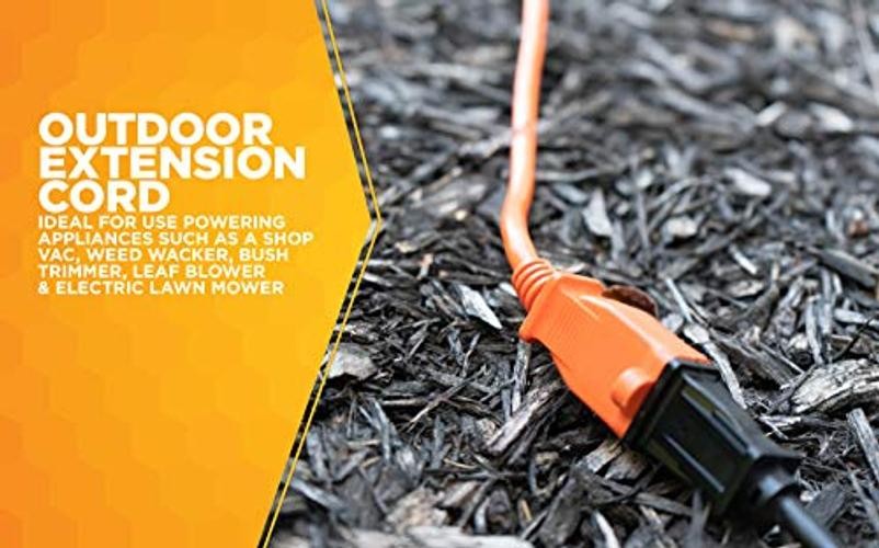 0723 16/2 SJTW General Purpose Extension Cord, Medium Duty, Ideal for 50 ft