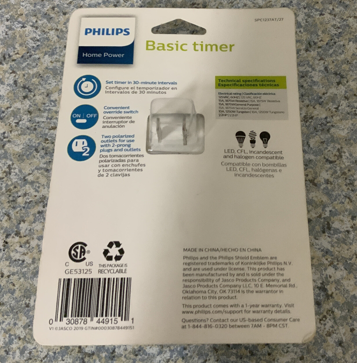 🎥 Philips Programmable Daily Timer 24 Hours Indoor 🆕