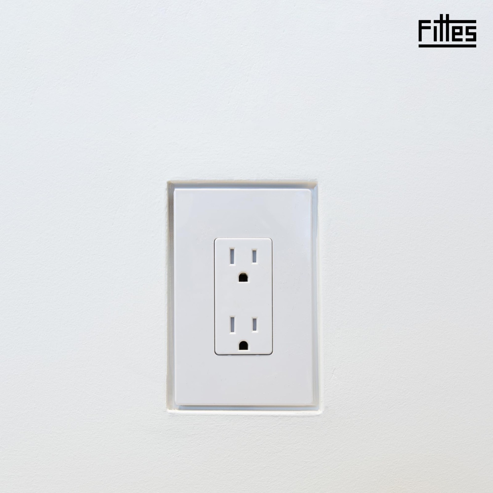 Fittes Modern Flush Wall Outlet Switch Receptacle Mount, Recessed Outlet Moun…