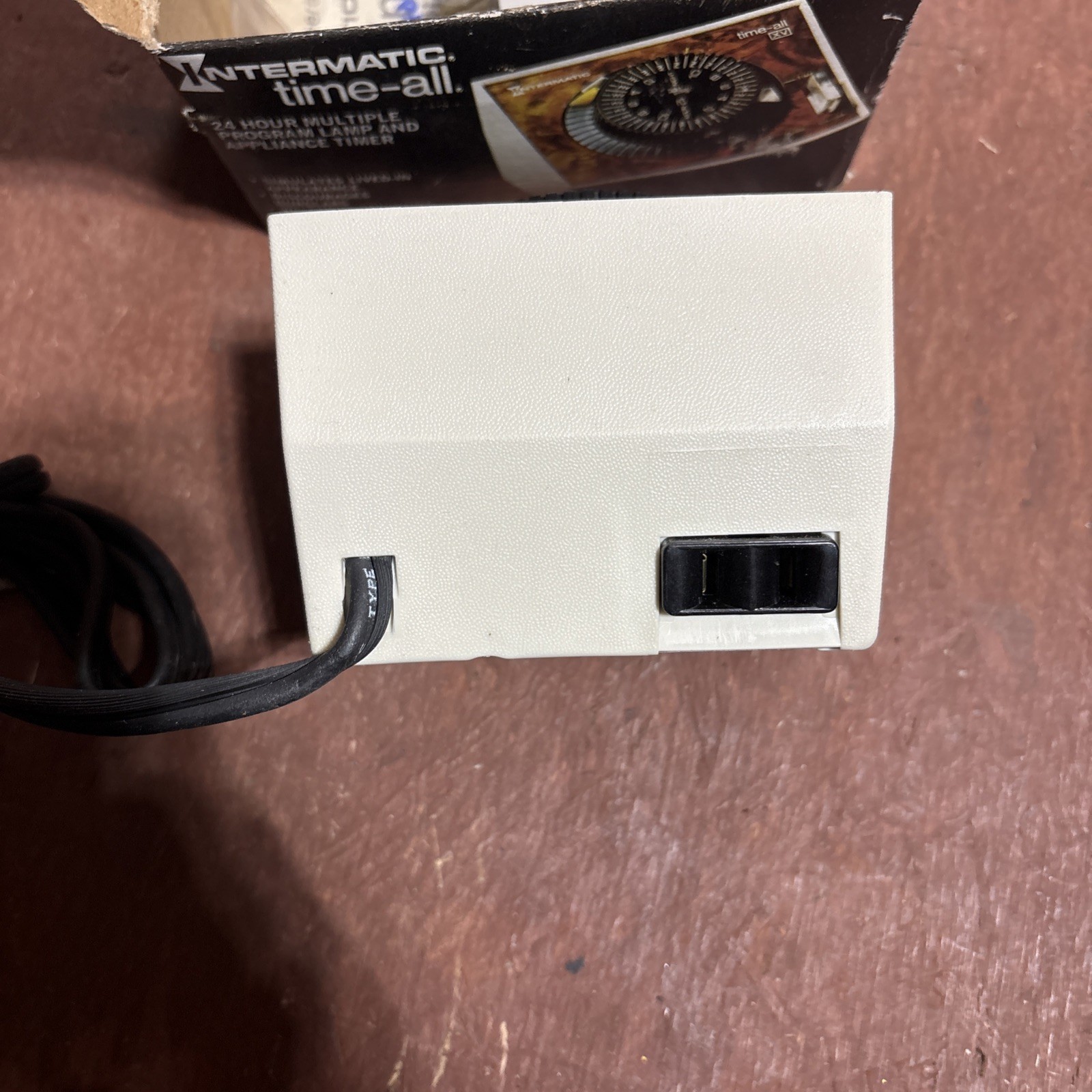 Vintage Intermatic Time-All XV EB11 Programming Timer 15 Amp 24 Hours Cycle