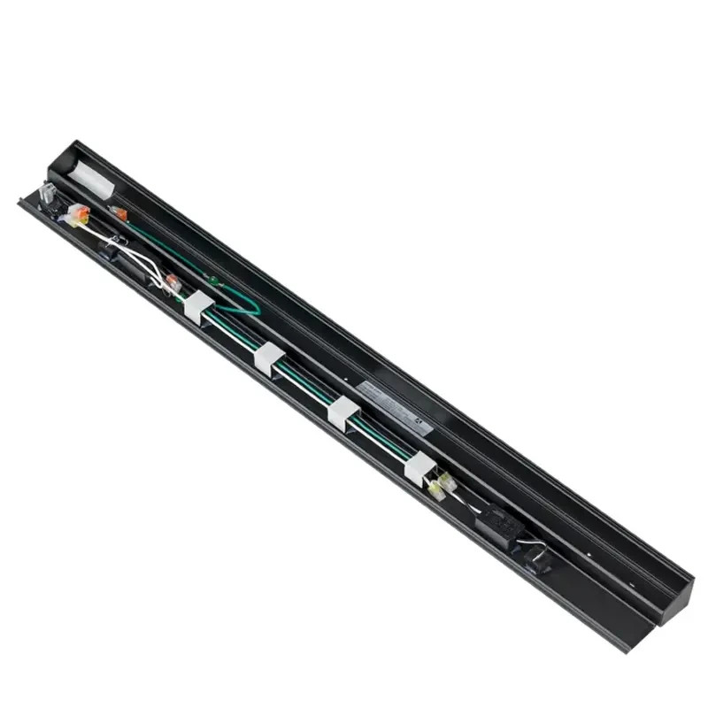 American Lighting ATOM-120V-36-BK 36″ Atom 120V AC Power Strip w/ USB Port