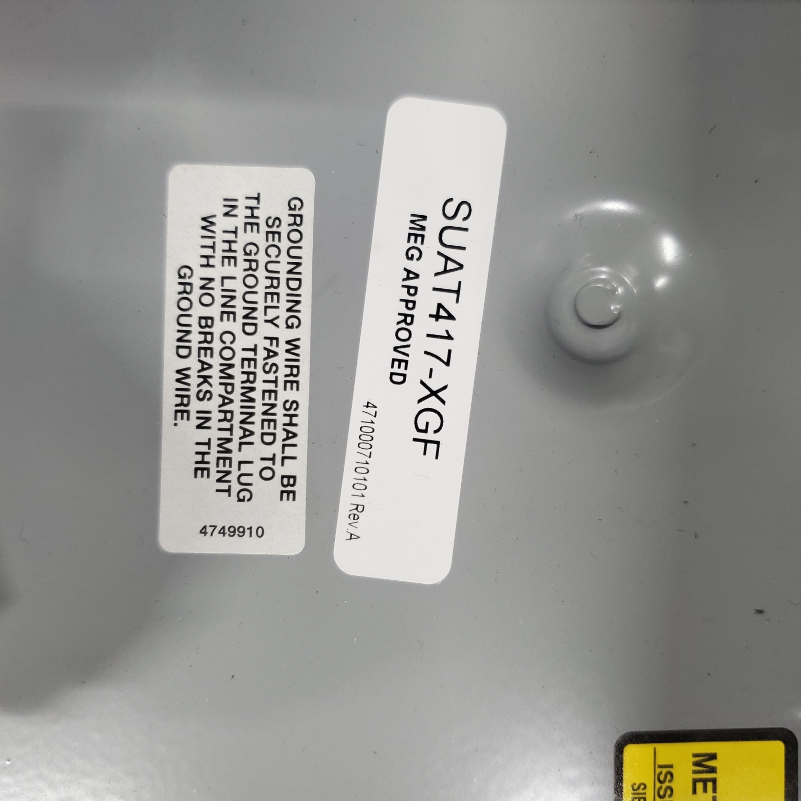 Siemens 200A 4Jaw No Bypass Overhead/Underground Ringless Meter Socket