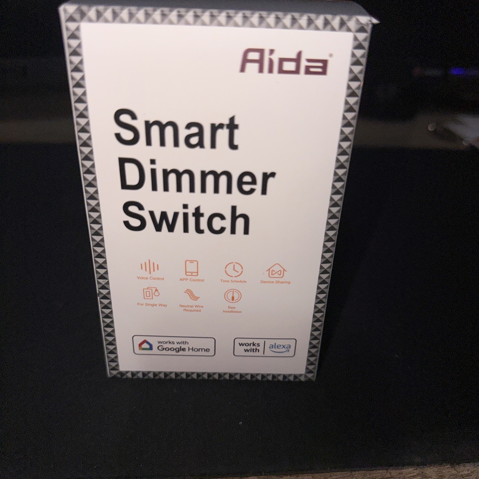 Aida Smart Dimmer Switch Model SW2