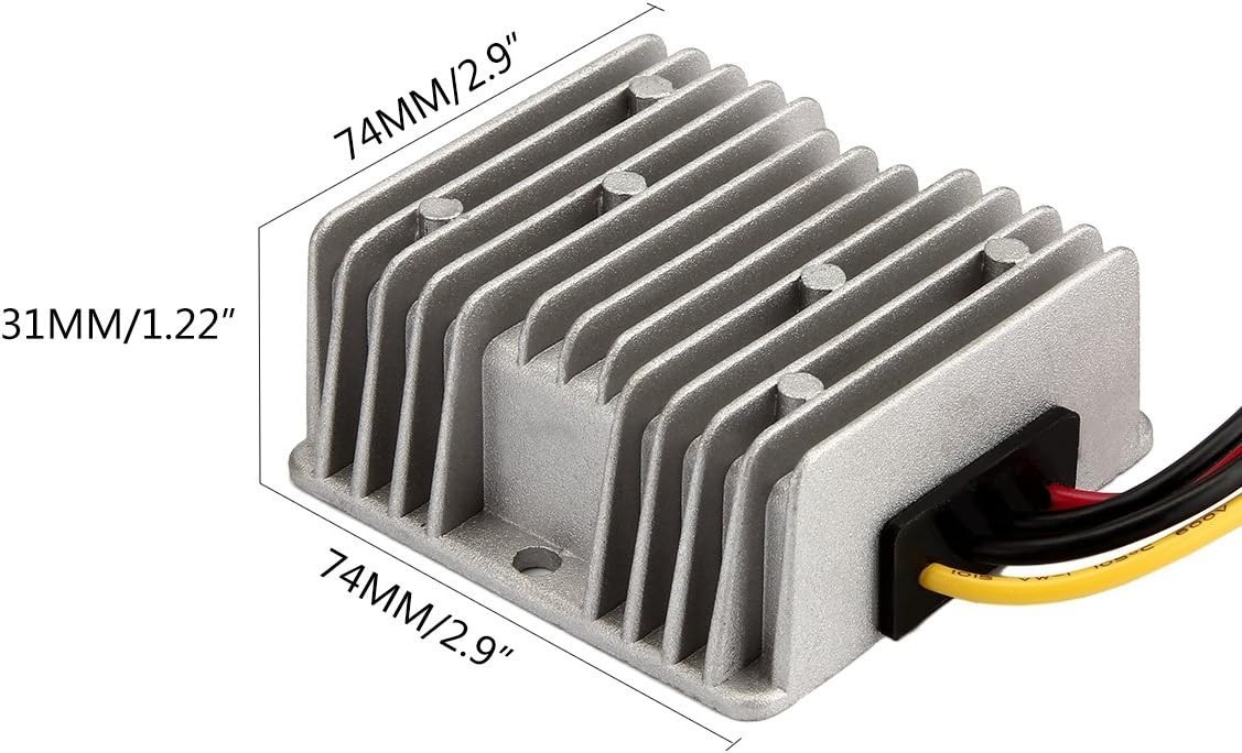 High-Efficiency 10A Voltage Transformer DC 8V-40V to 13.8V with Smart Protection