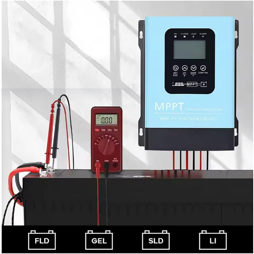 120A MPPT Solar Charge Controller,12V 24V 36V 48V 60V 72V 84V 96V Solar Battery